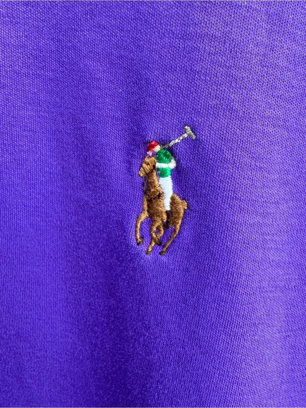 Polo Ralph Lauren Purple Pima Cotton Polo